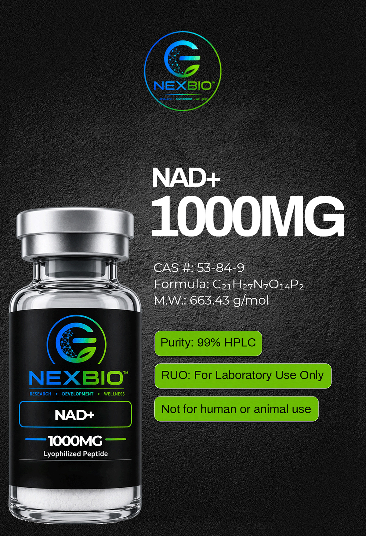 NAD+ 1000MG