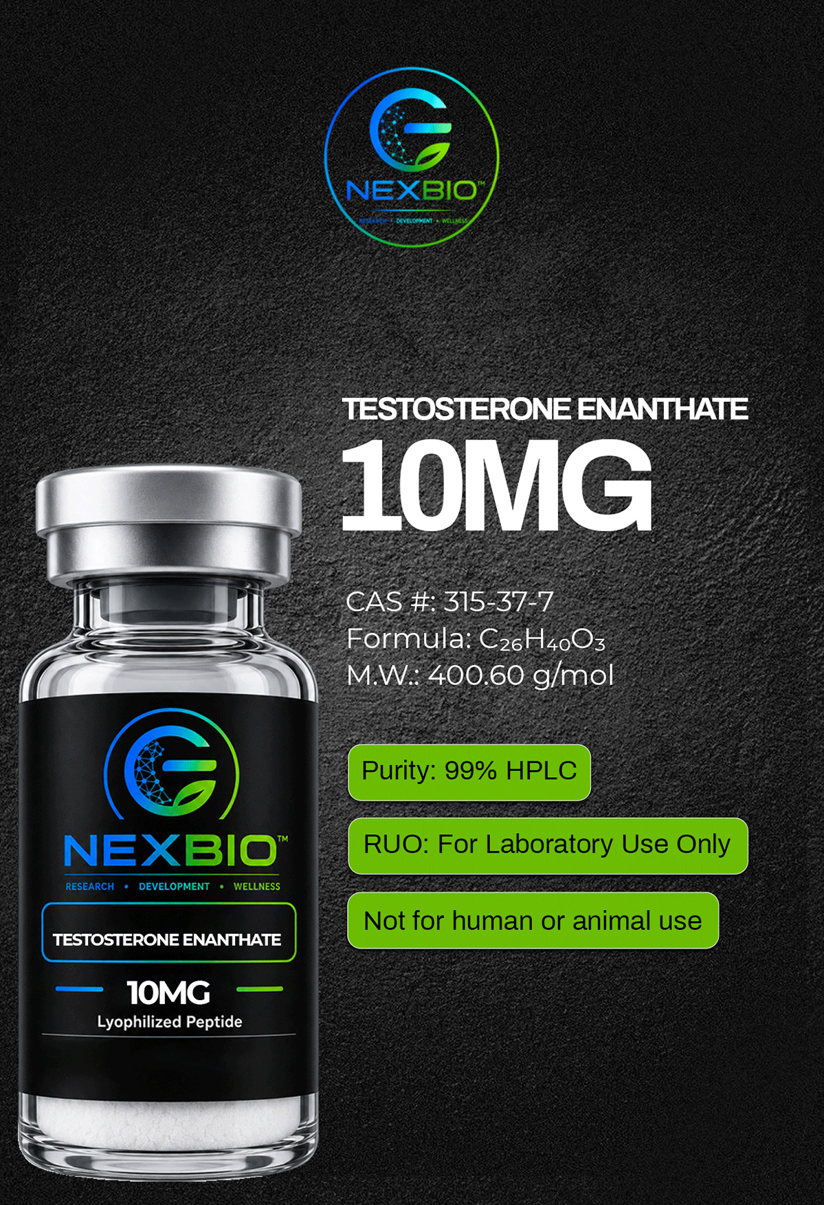 Testosterone Enanthate 10MG